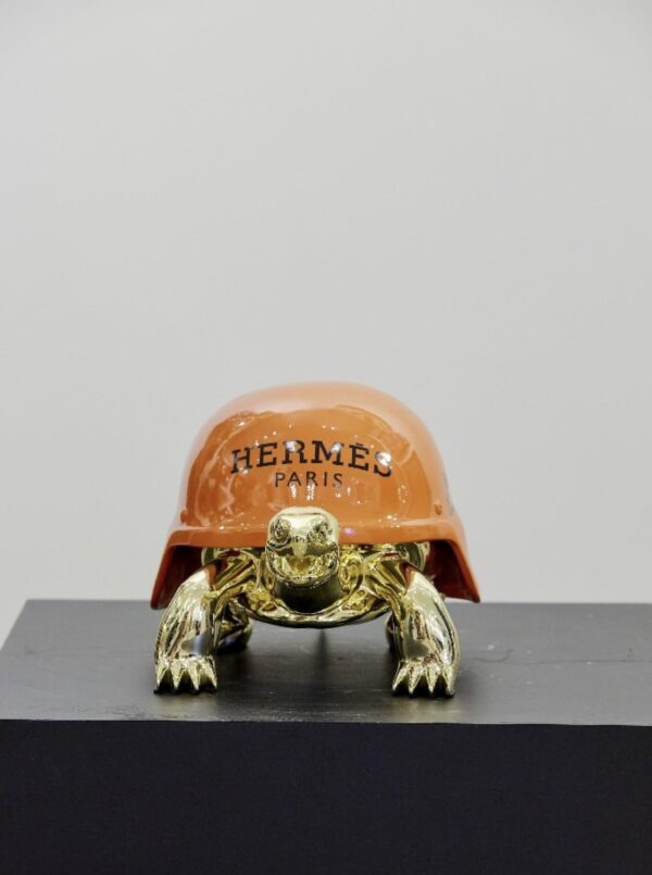 HERMES TURTLE GOLD