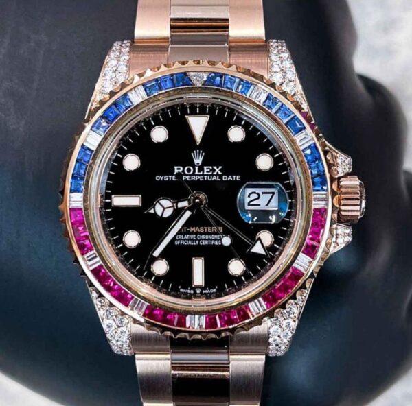 Rolex – GMT-Master II “Pepsi” – 40 mm – Everose Gold – Oyster