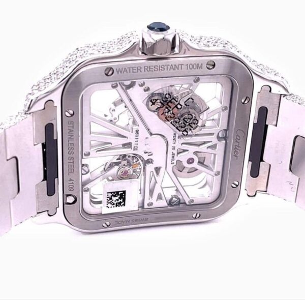 Cartier – Santos De Cartier – Skeleton – Large Model – Hand-Wound Movement