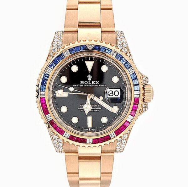 Rolex – GMT-Master II “Pepsi” – 40 mm – Everose Gold – Oyster