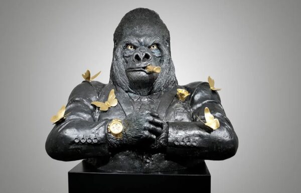 BRONZE GORILLA